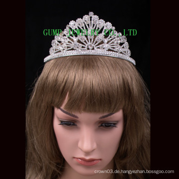 Rhinestone-Tiara-Kristall-elegante Krone